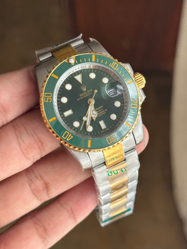 SUB TWO TONE GREEN DIAL