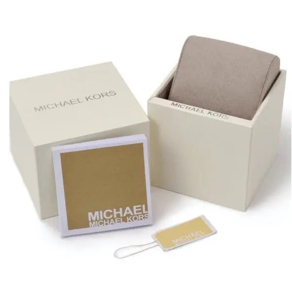 Michael Kors Women’s Quartz Stainless Steel Mother of pearl Dial 39mm ...
