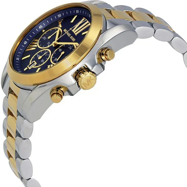 Michael Kors Men’s Chronograph Silicone Strap Black Dial 45mm Watch MK ...