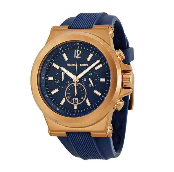 Michael Kors Men’s Chronograph Quartz Stainless Steel Grey Dial 45mm W ...