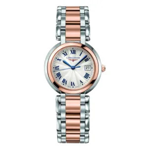 Longines PrimaLuna Two-tone Stainless Steel Silver Dial Quartz Watch for Ladies - L8.112.5.78.6