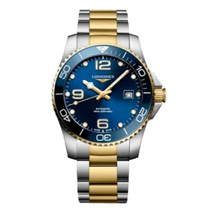 Longines HydroConquest Two-tone Stainless Steel Blue Dial Automatic Watch for Gents - L3.781.3.96.7