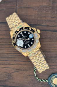 GMT 40 YELLOW GOLD WITH BLACK DIAL & BEZEL ZR FACTORY